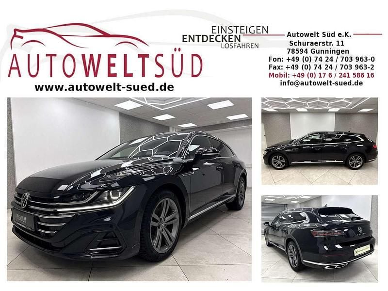 Deepblackperleffekt Gebraucht 2021 VW Arteon R-line Kombi | 27.499 € (Superpreis) - Bild 1/4