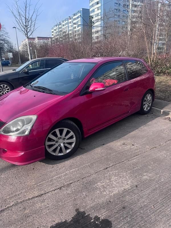 Gebraucht Honda Civic 90 PS (66 kW) 2004 Rot Coupé