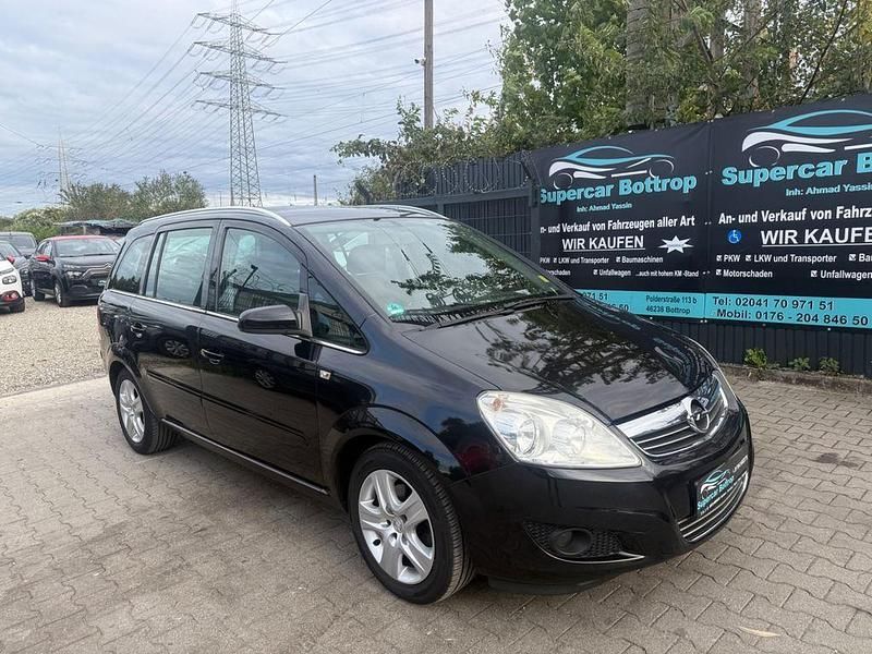 Gebraucht Opel Zafira Edition 116 PS (85 kW) 2008 Schwarz Van / Kleinbus