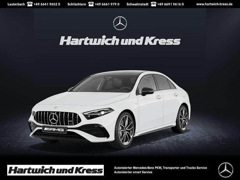 Polarweiss unilack Gebraucht 2024 Mercedes A35 AMG AMG Limousine | 47.490 € (Fairer Preis) - Bild 1/4