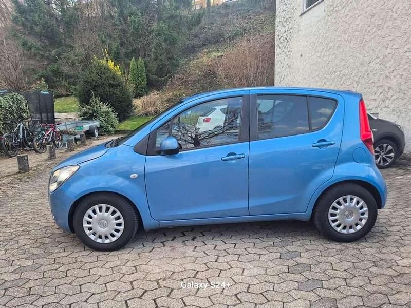 Gebraucht Opel Agila Edition 94 PS (69 kW) 2010 Blau Kleinwagen