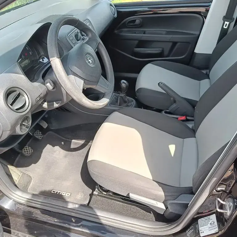 Gebraucht Skoda Citigo Active 60 PS (44 kW) 2014 Schwarz Kleinwagen