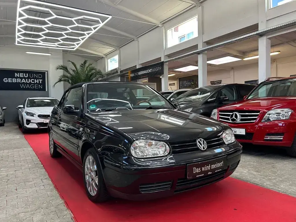 Gebraucht VW Golf Highline 101 PS (74 kW) 2000 Schwarz Cabrio