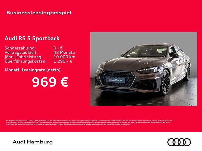 Grau Neu 2025 Audi RS5 Sportback Sport Limousine | 99.062 € (Fairer Preis) - Bild 1/4