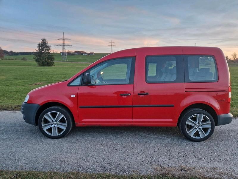 Gebraucht VW Caddy 80 PS (58 kW) 2008 Rot Van / Kleinbus