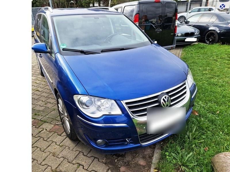 Gebraucht VW Touran 170 PS (125 kW) 2007 Blau Van / Kleinbus