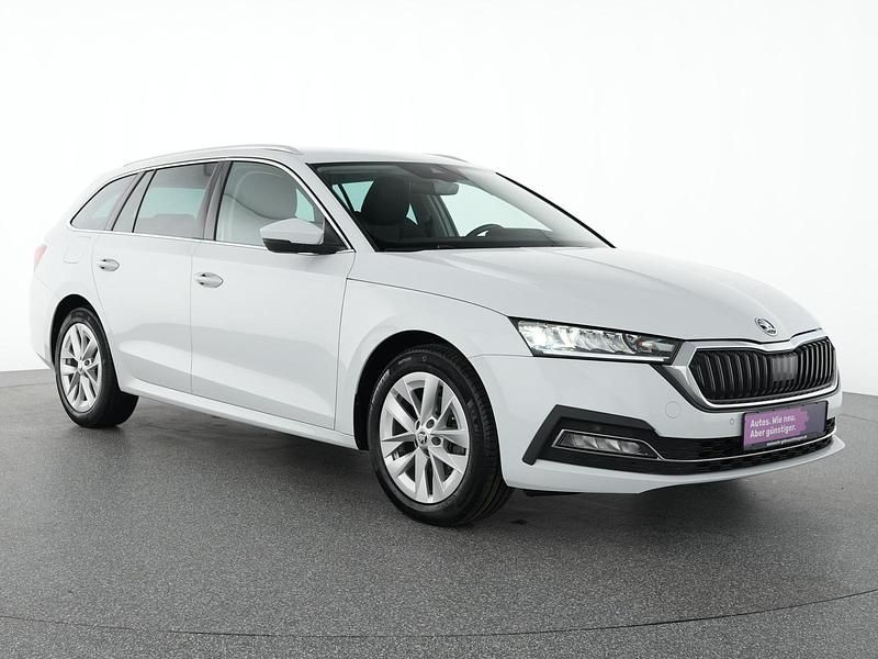 Gebraucht Skoda Octavia Style 116 PS (85 kW) 2021 Moon weiss Limousine