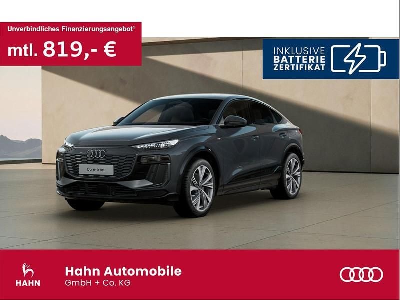 Grau Neu 2026 Audi Q6 Sportback e-tron Performance SUV | 73.930 € (Superpreis) - Bild 1/3