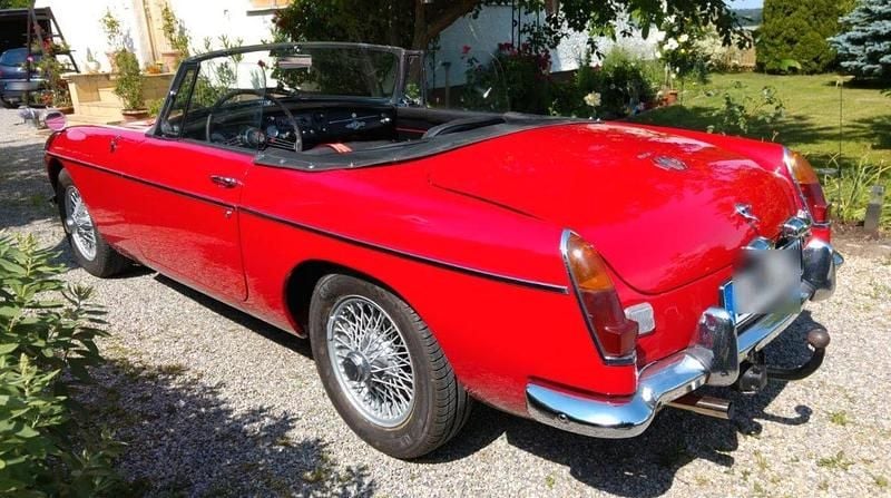 Usata MG B 95 CV (69 kW) 1970 Rosso Cabrio
