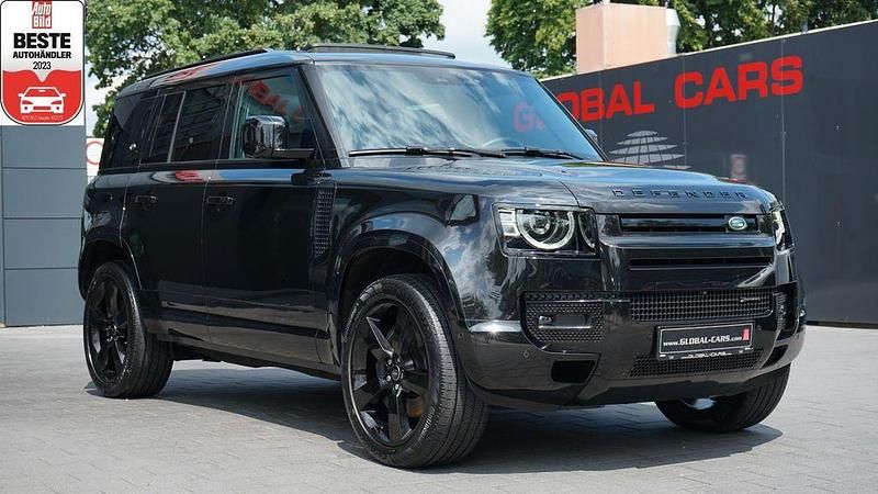 Santorini black Gebraucht 2022 Land Rover Defender HSE Dynamic SUV | 71.885 € (Etwas zu teuer) - Bild 1/4
