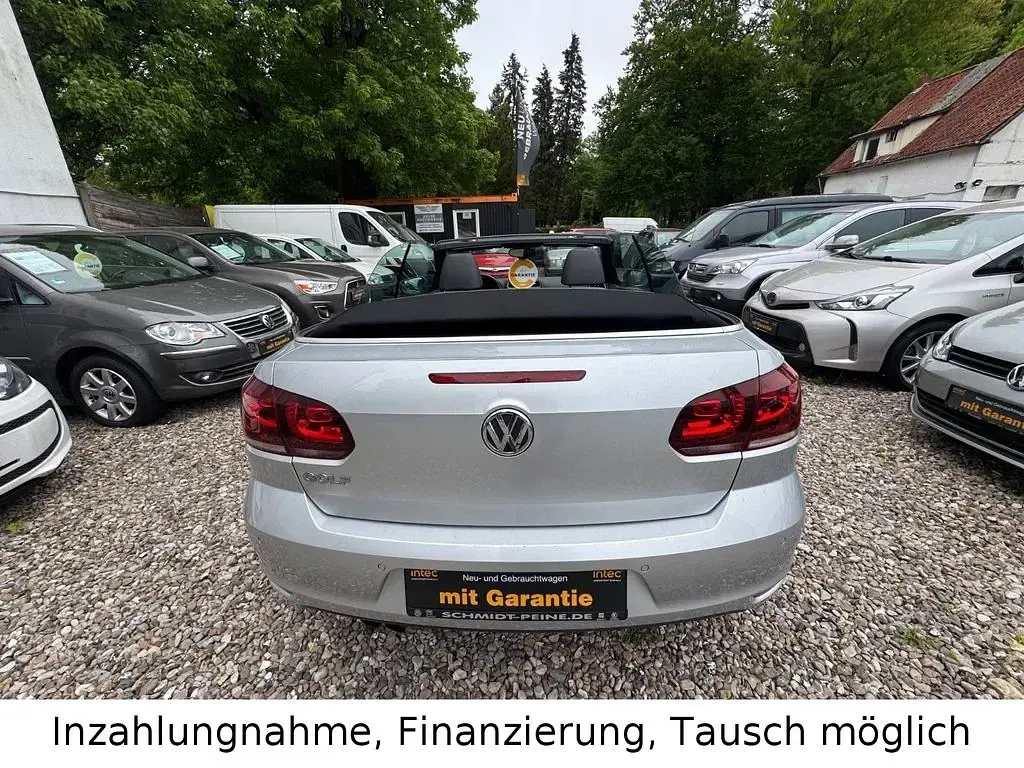 Gebraucht VW Golf Cabriolet Basis 160 PS (117 kW) 2011 Silber Cabrio