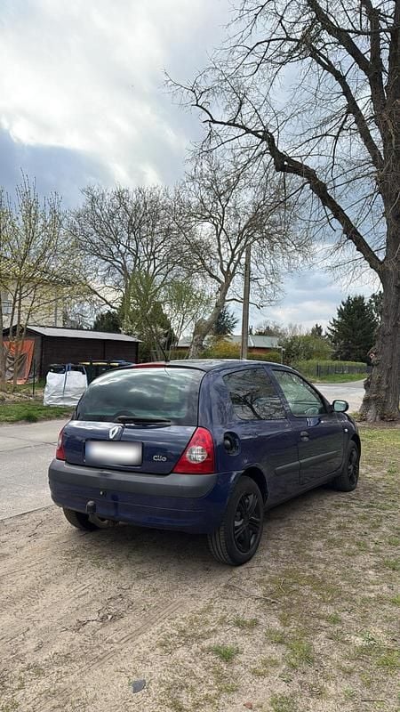 Gebraucht Renault Clio II 2003 Blau Kleinwagen