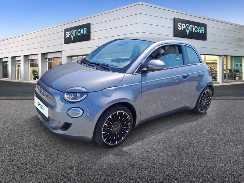 Grau Gebraucht 2021 Fiat 500e La Prima Cabrio | 19.890 € (Fairer Preis) - Bild 1/4
