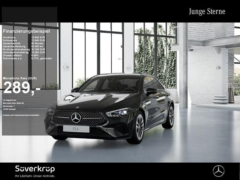 Schwarz Gebraucht 2025 Mercedes CLA200 Progressive Coupé | 36.700 € (Fairer Preis) - Bild 1/2