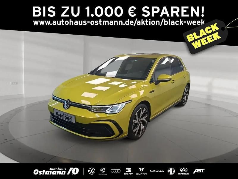 Gelb Gebraucht 2022 VW Golf VIII R-line Limousine | 25.769 € (Guter Preis) - Bild 1/4