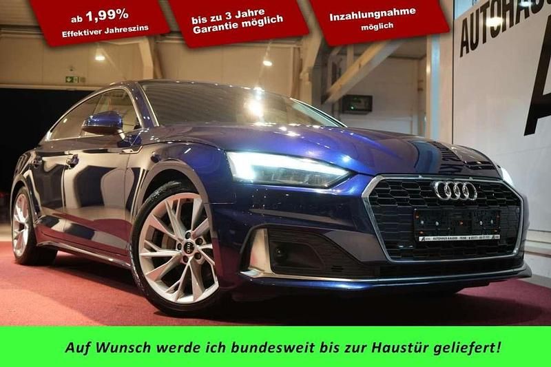 Gebraucht Audi A5 Advanced Plus 204 PS (150 kW) 2023 Navarra blue metallic Coupé