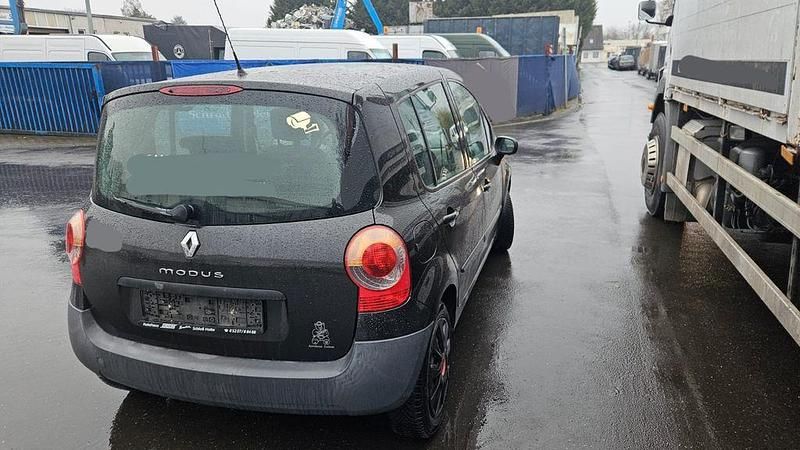 Gebraucht Renault Modus 75 PS (55 kW) 2005 Schwarz Van / Kleinbus