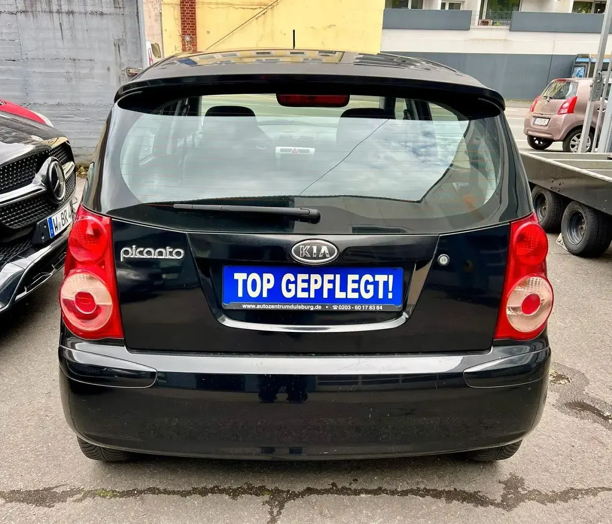 Gebraucht Kia Picanto Sport 65 PS (47 kW) 2009 Schwarz Kleinwagen