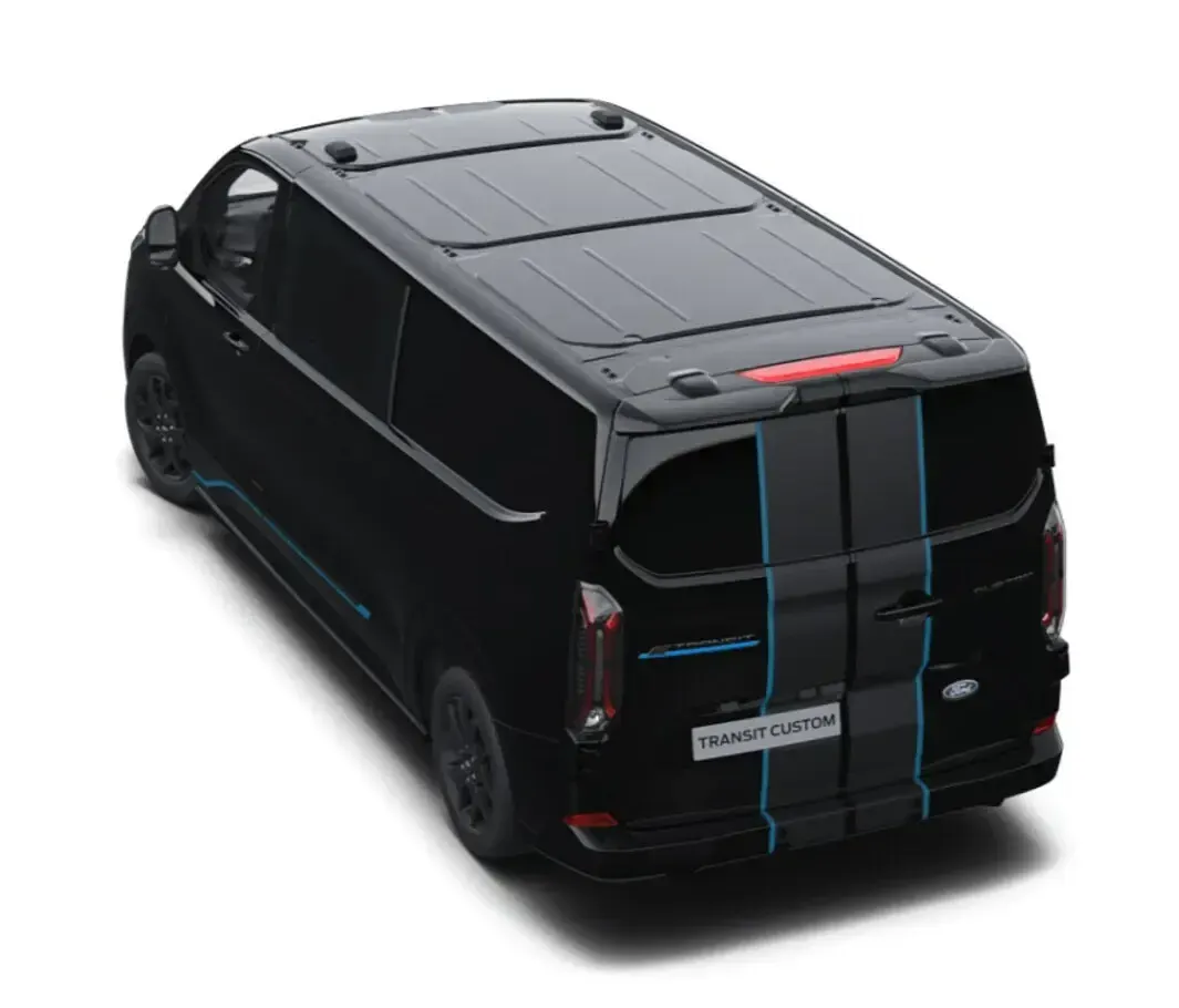 Neu Ford E-Transit Sport 160 kW (218 PS) 2026 Schwarz Van