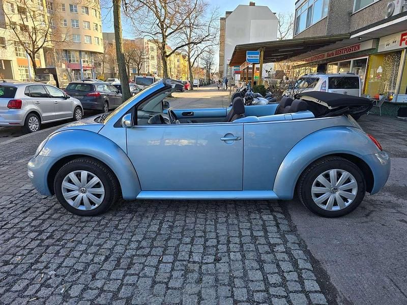 Gebraucht VW New Beetle Highline 75 PS (55 kW) 2004 Speedblue metallic Kleinwagen