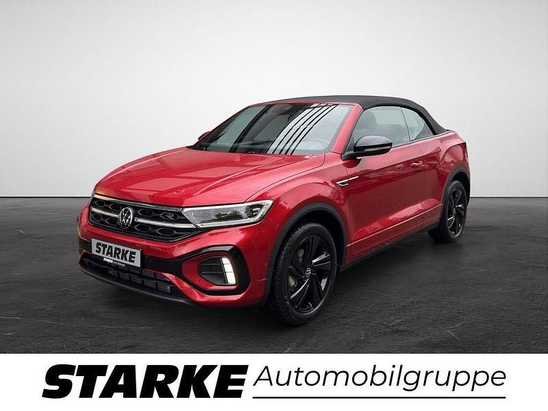 Neu VW T-Roc Cabriolet R-line 150 PS (110 kW) 2025 Grau (rauchgrau metallic schwarz) Cabrio
