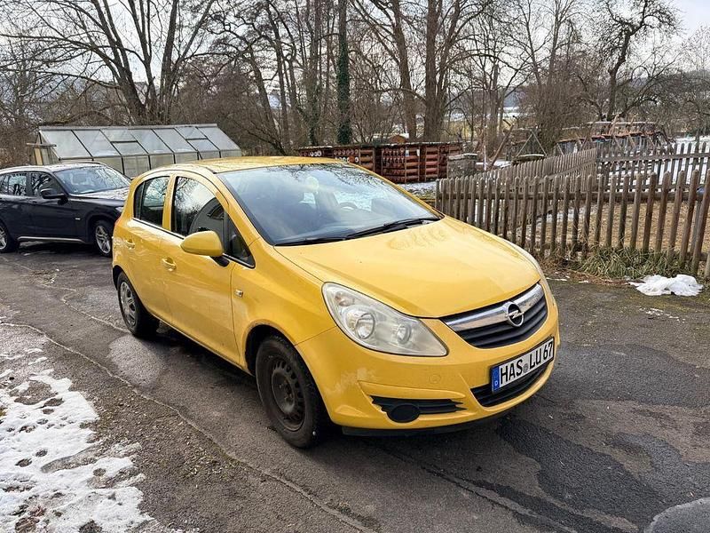 Gebraucht Opel Corsa 60 PS (44 kW) 2008 Gelb Kleinwagen