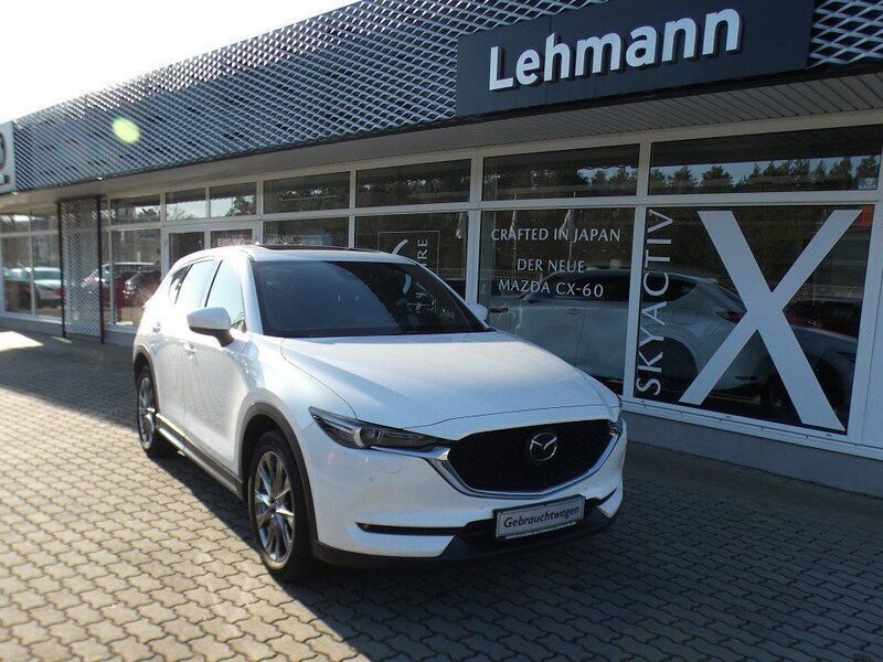 Snowflake white pearl Gebraucht 2020 Mazda CX-5 SUV | 24.990 € (Fairer Preis) - Bild 1/4