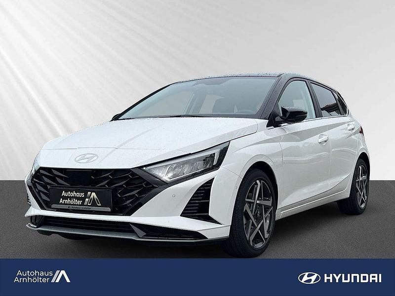 Schwarz Neu 2025 Hyundai i20 Prime Limousine | 26.380 € (Teuer) - Bild 1/4