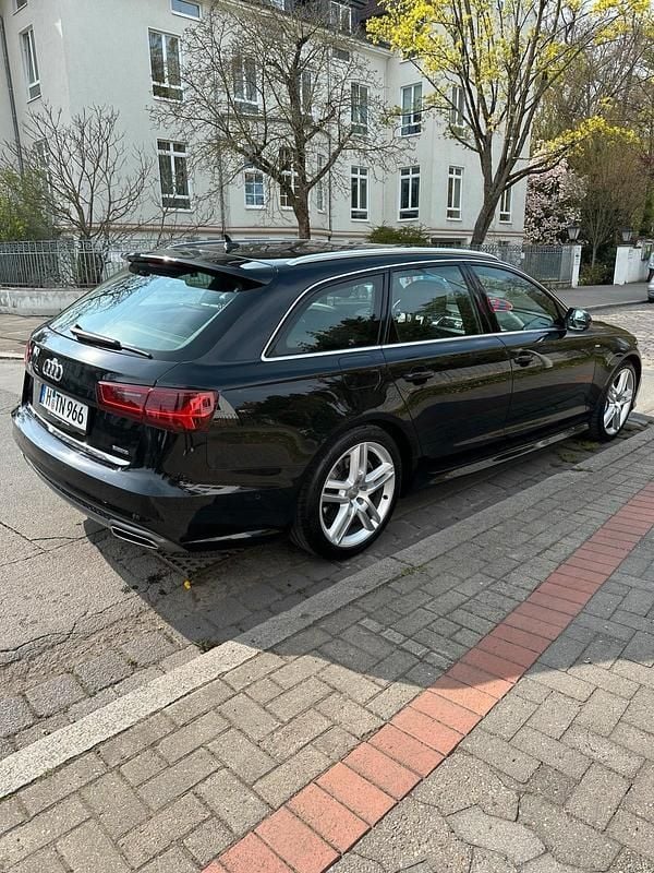 Schwarz Gebraucht 2016 Audi A6 S-Line Kombi | 20.999 € (Fairer Preis) - Bild 1/4