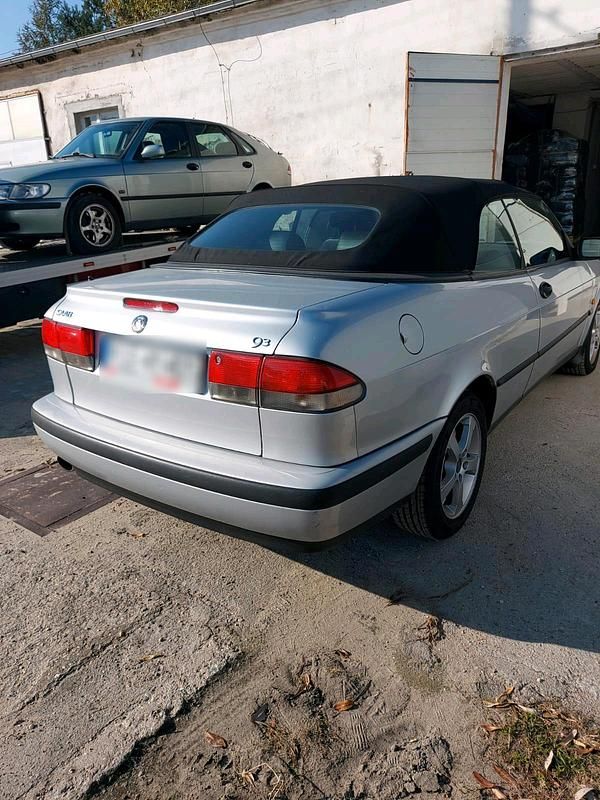 Gebraucht Saab 9-3 Cabriolet 154 PS (113 kW) 1999 Silber Cabrio