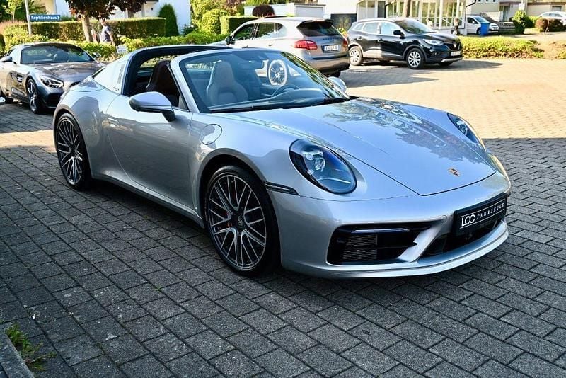 Gtsilbermetallic Gebraucht 2021 Porsche 911 Targa 4S Sport Cabrio | 155.000 € (Guter Preis) - Bild 1/4