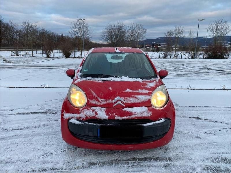 Rot Gebraucht 2007 Citroën C1 Advance Kleinwagen | 600 € (Guter Preis) - Bild 1/4