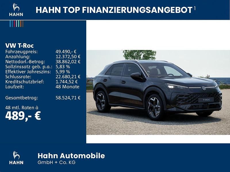 Neu VW T-Roc Style 150 PS (110 kW) 2026 Grenadillschwarz metallic SUV
