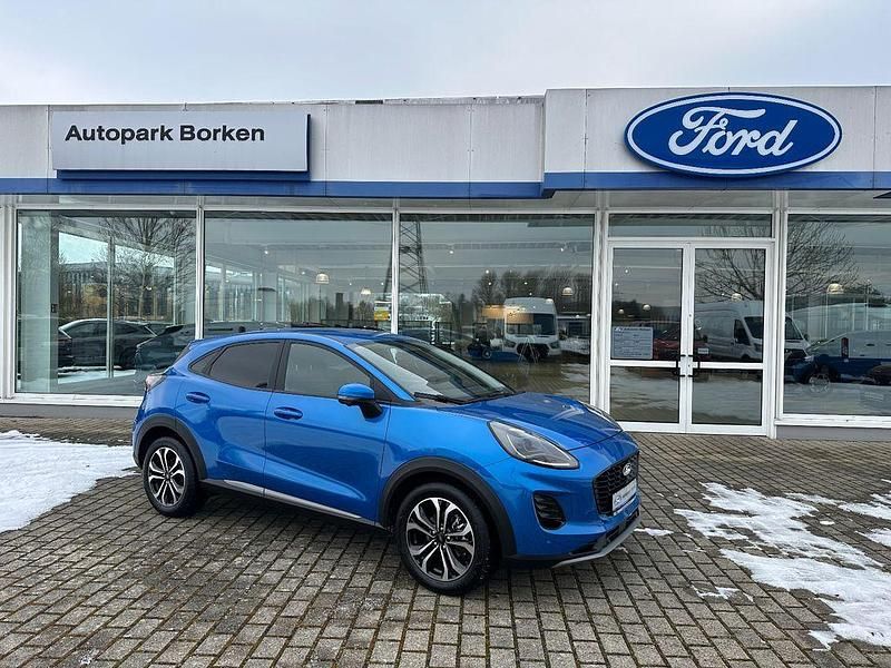 Gebraucht Ford Puma Titanium 125 PS (91 kW) 2024 Blau SUV