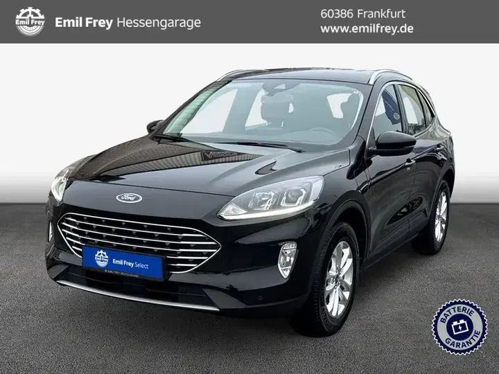 Agate schwarz metallic Gebraucht 2022 Ford Kuga Titanium SUV | 24.950 € (Superpreis) - Bild 1/3