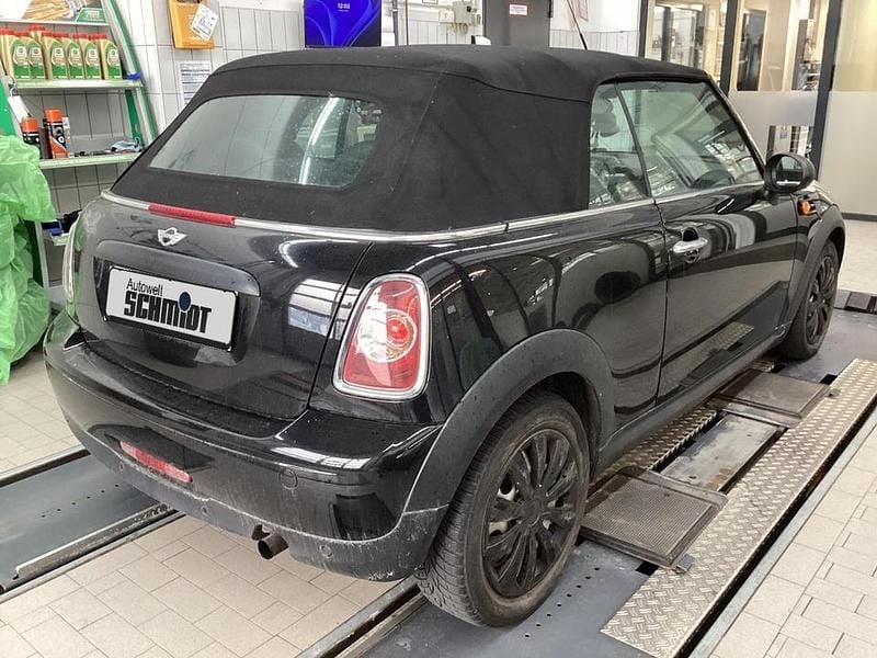 Gebraucht Mini One Cabriolet 98 PS (72 kW) 2011 (schwarz)  midnight black Cabrio