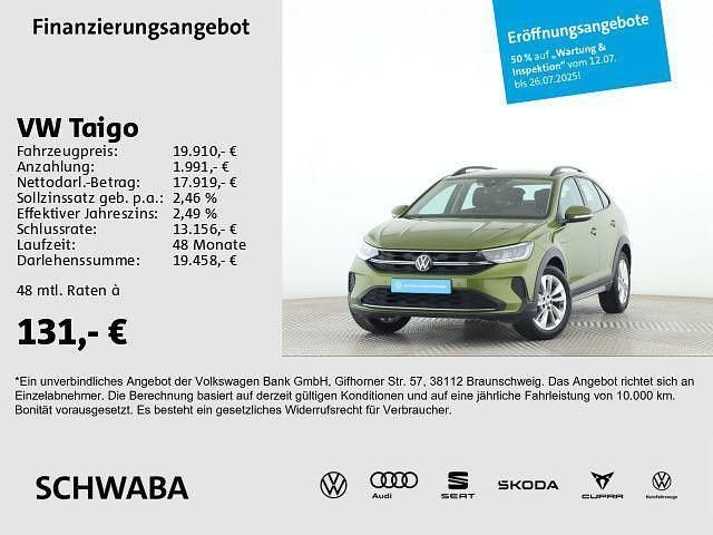 Visual green metallic Gebraucht 2024 VW Taigo Life SUV | 21.490 € (Fairer Preis) - Bild 1/4