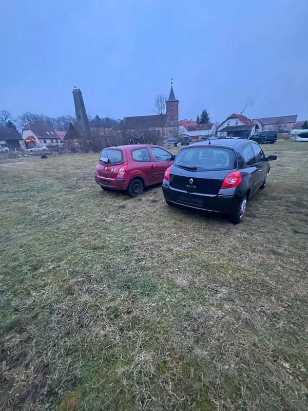 Gebraucht Renault Clio II 2008 Schwarz Kleinwagen