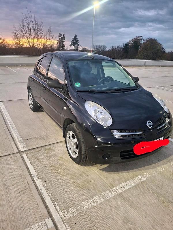 Schwarz Gebraucht 2006 Nissan Micra Kleinwagen | 1.599 € (Fairer Preis) - Bild 1/4