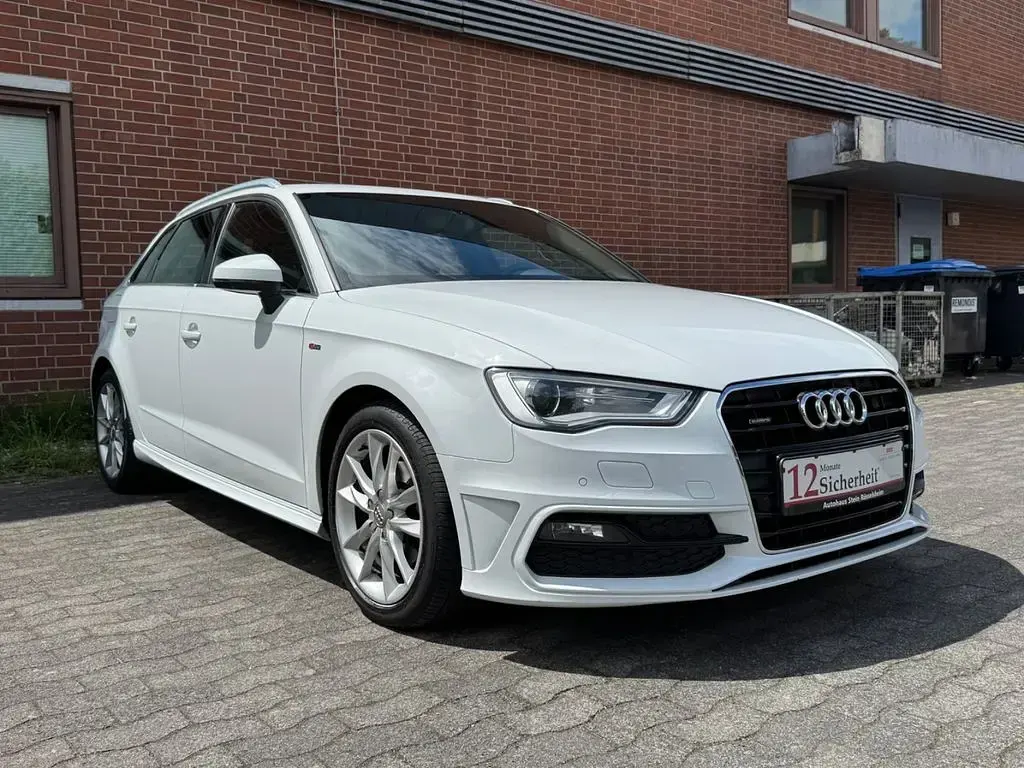 Gebraucht Audi A3 S-Line 150 PS (110 kW) 2013 Weiß Limousine