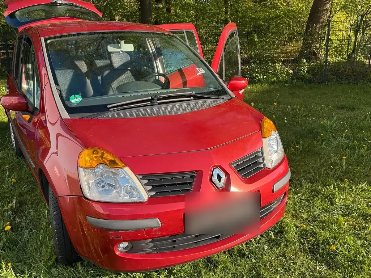Gebraucht Renault Modus 2005 Rot Van / Kleinbus