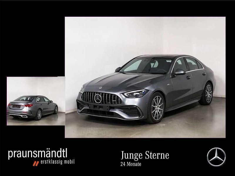Selenitgrau Gebraucht 2023 Mercedes C43 AMG AMG Limousine | 57.900 € (Fairer Preis) - Bild 1/4