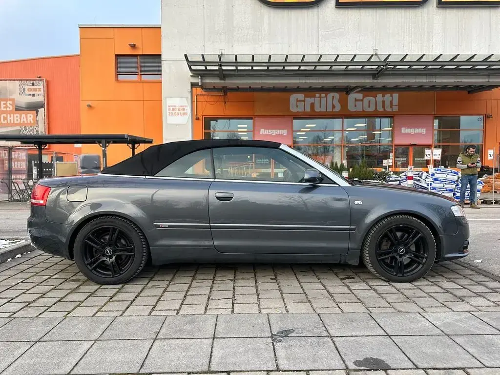 Używany Audi A4 Cabriolet S-Line 232 KM (170 kW) 2008 Szary Kabriolet
