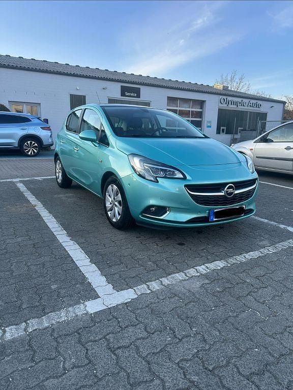 Gebraucht Opel Corsa Innovation 101 PS (74 kW) 2015 Grün Kleinwagen