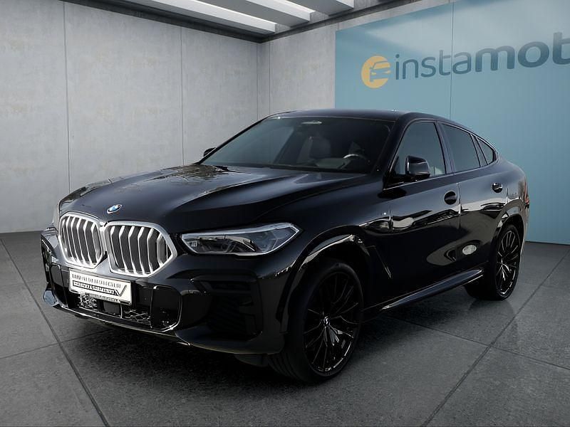 Schwarz Gebraucht 2022 BMW X6 M Sport SUV | 73.499 € (Teuer) - Bild 1/4