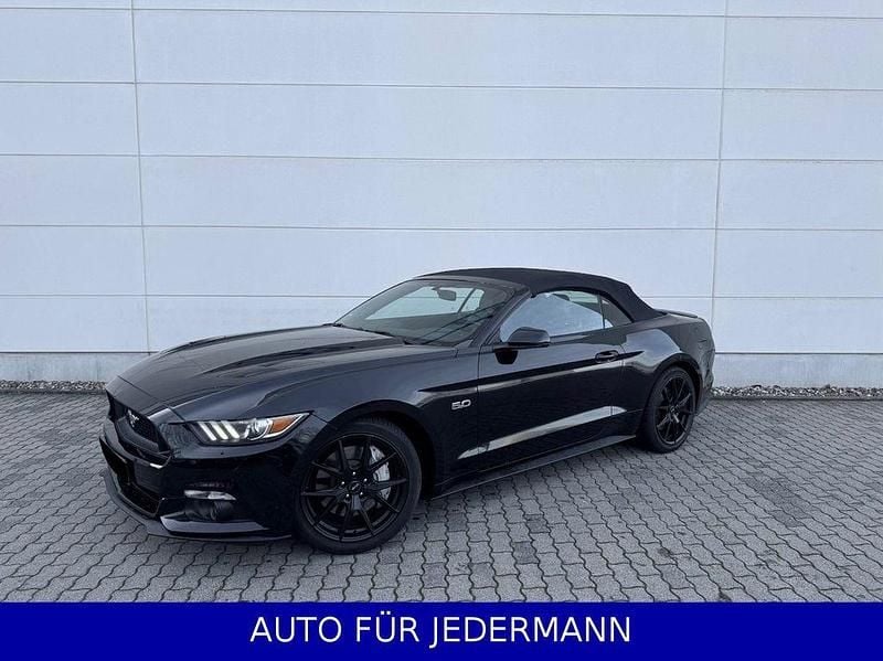 Gebraucht Ford Mustang GT Convertible 421 PS (309 kW) 2016 Schwarz Cabrio