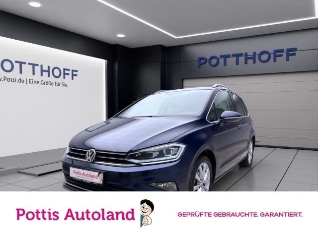 Blau Gebraucht 2018 VW Golf Sportsvan Highline Van / Kleinbus | 16.777 € (Fairer Preis) - Bild 1/4