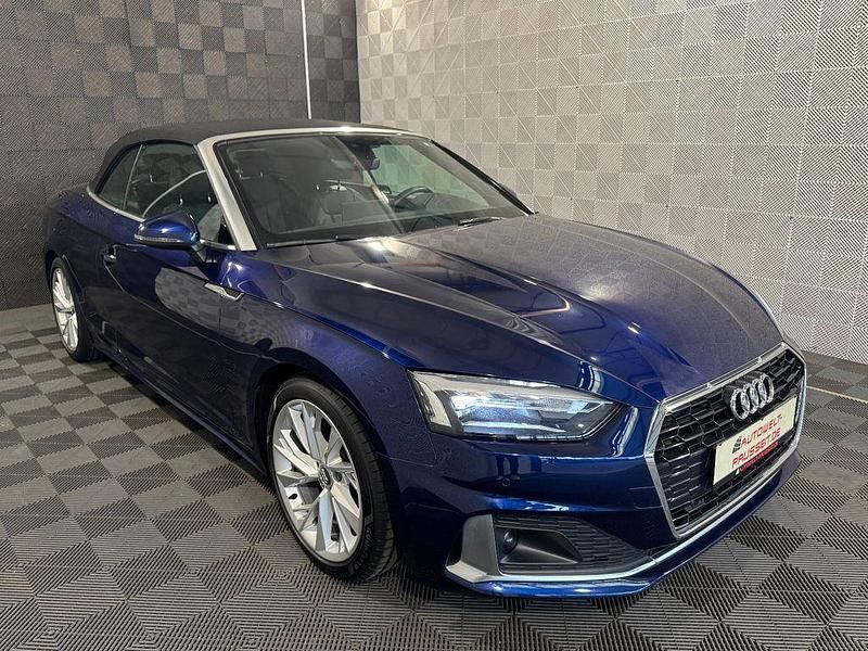Blau Gebraucht 2020 Audi A5 Cabriolet Advanced Cabrio | 32.760 € (Fairer Preis) - Bild 1/4