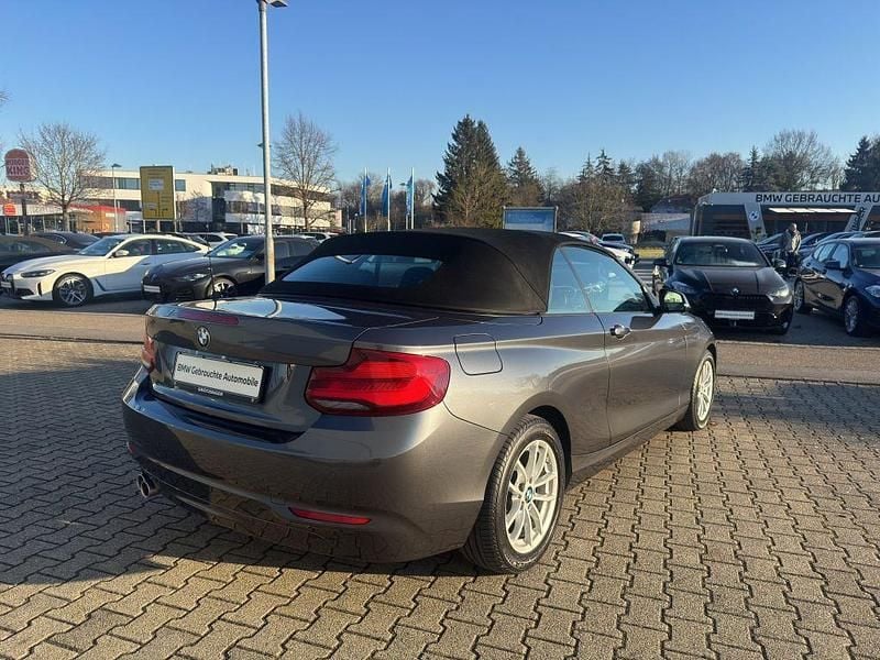 Gebraucht BMW 218 136 PS (100 kW) 2021 Mineralgrau metallic Cabrio