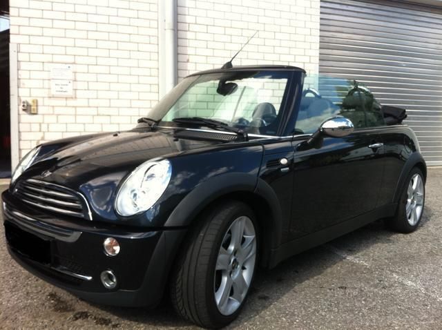 Gebraucht Mini Cooper Cabriolet 116 PS (85 kW) 2008 Schwarz Cabrio